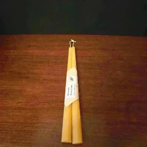 100% Pure Beeswax Candles - Taper: Slim Smooth -  Handmade, Hand Crafted - Picture 4 of 4